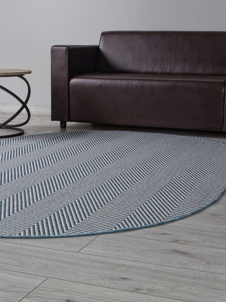 Циновка Merinos Kair S156-OVAL-BLUE