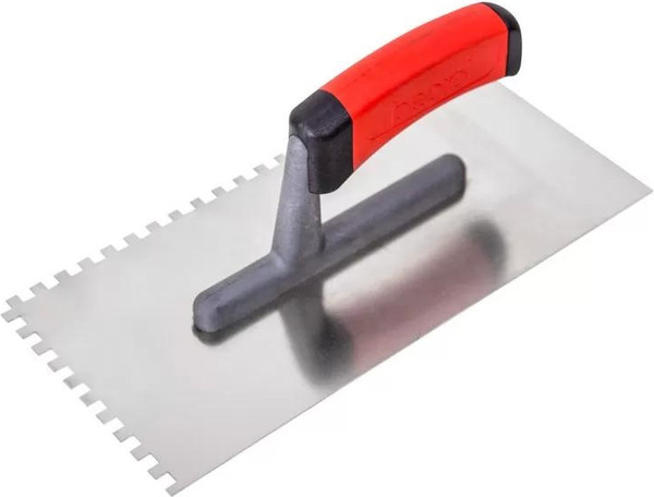 Гладилка Beorol Inox professional 6х6мм Soft 8606017650829 - фото