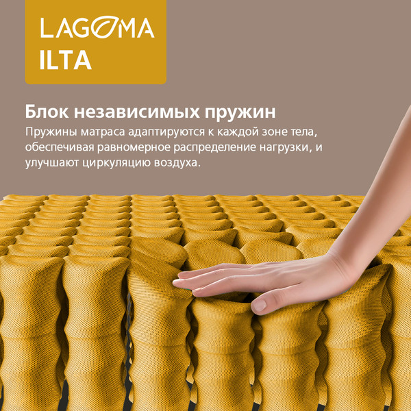 Матрас LAGOMA Ilta 180x200x18