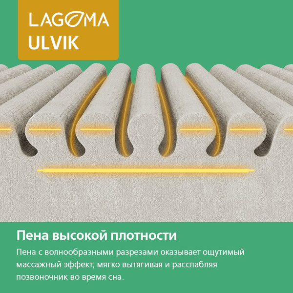Матрас LAGOMA Ulvik 80x200x20