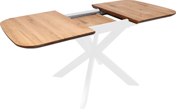 Обеденный стол ОКА Вейв раздвижной 120-160x80x75