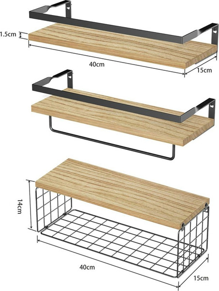 Комплект полок для ванной Saniteco 6407001396A
