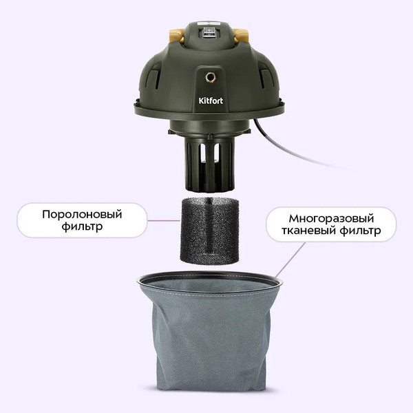 Пылесос Kitfort КТ-5543