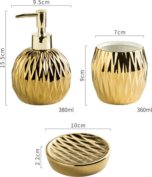 Набор аксессуаров для ванной Saniteco 6499004459C