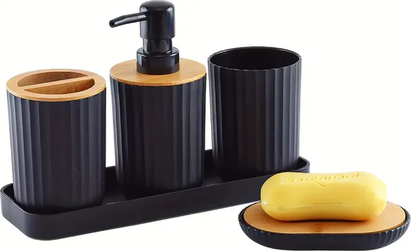 Набор аксессуаров для ванной Saniteco JH031 - фото