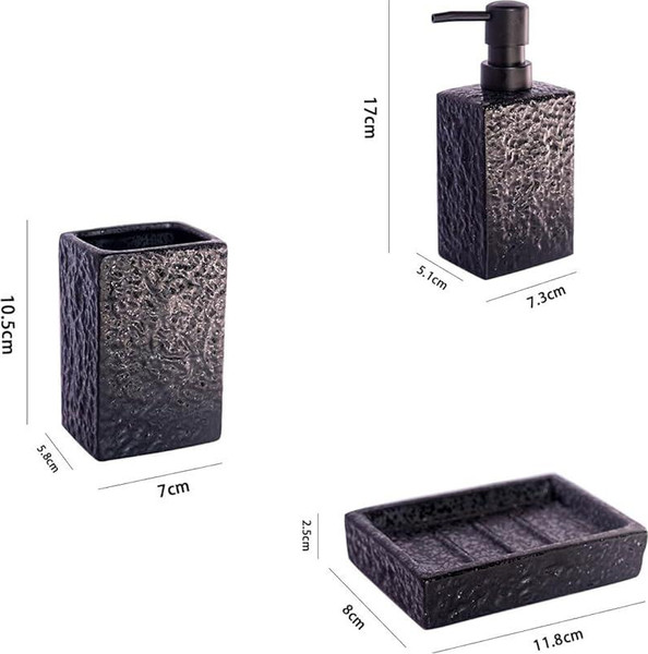 Набор аксессуаров для ванной Saniteco JH032