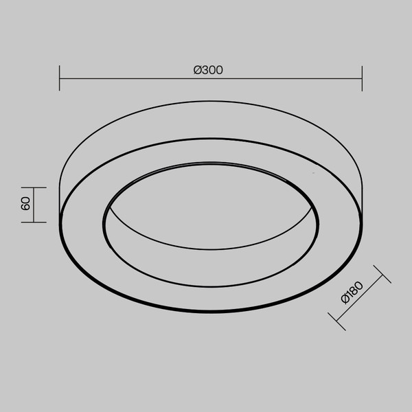 Потолочный светильник Maytoni Ceiling C093CL-24W4K-W