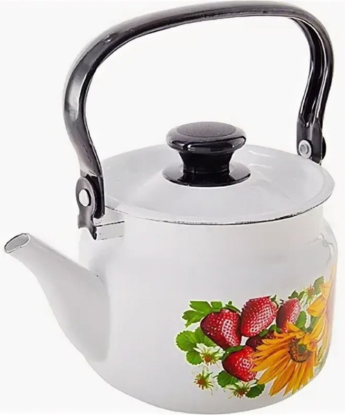 Чайник КМЗ С декором 42704-102/6-У4БлСД - фото