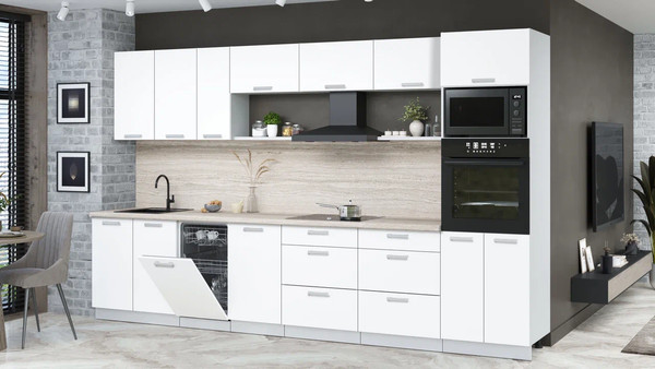 Кухонный гарнитур Интерлиния Мила Лайт 3.5-ПМ3 