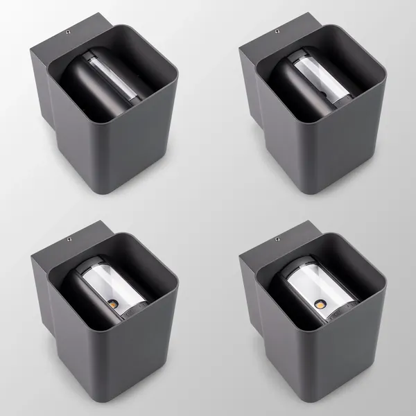 Бра уличное Arlight LGD-WALL-VARIO-S104x129-2x6W Day4000 BK / 046428