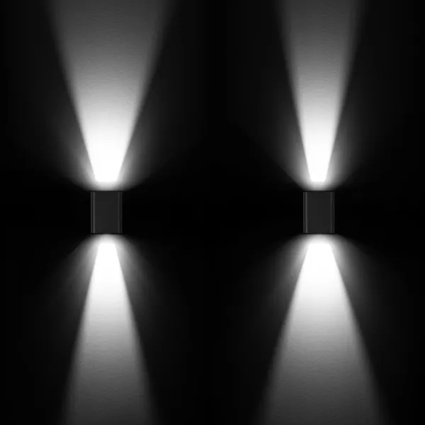 Бра уличное Arlight LGD-WALL-VARIO-S104x129-2x6W Day4000 BK / 046428