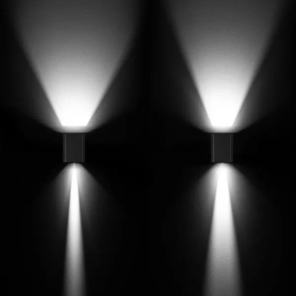 Бра уличное Arlight LGD-WALL-VARIO-S104x129-2x6W Day4000 BK / 046428