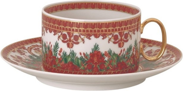 Чашка с блюдцем Versace Love Baroque Holiday / 19335-409960-14640  - фото