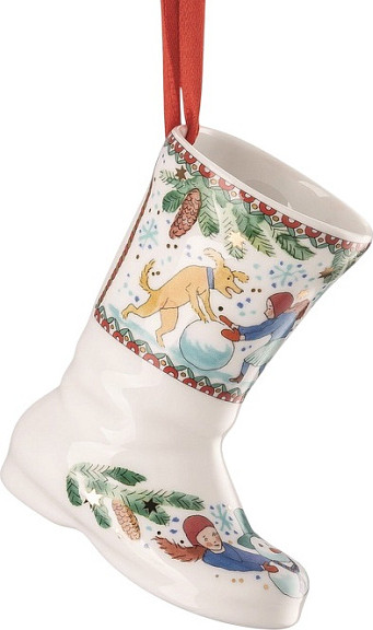 Елочная игрушка Hutschenreuther Christmas games Сапожок / 02249-722744-27830