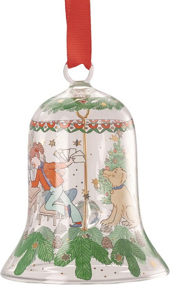 Елочная игрушка Hutschenreuther Christmas games Колокольчик / 02251-722300-49705 - фото