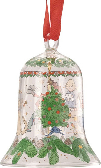 Елочная игрушка Hutschenreuther Christmas games Колокольчик / 02251-722300-49705