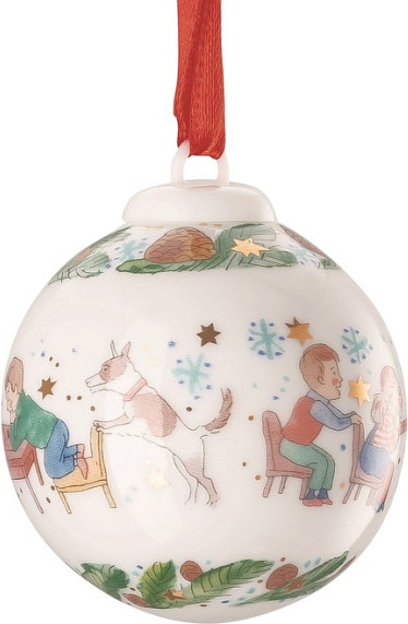 Шар новогодний Hutschenreuther Christmas games Волшебная шляпа / 02252-727500-27939