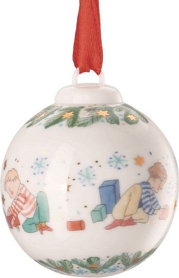 Шар новогодний Hutschenreuther Christmas games Кубики / 02252-727499-27939