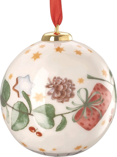 Шар новогодний Hutschenreuther Christmas songs/2025 / 02472-727213-27937 - фото