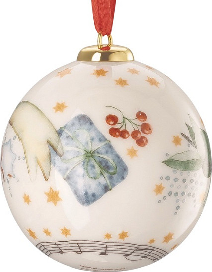 Шар новогодний Hutschenreuther Christmas songs/2025 / 02472-727213-27937