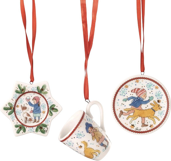 Набор елочных игрушек Hutschenreuther Christmas Games / 02485-727496-28673 - фото