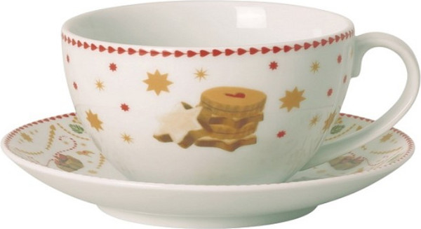 Чашка с блюдцем Hutschenreuther Christmas Love / 02488-727511-14780  - фото