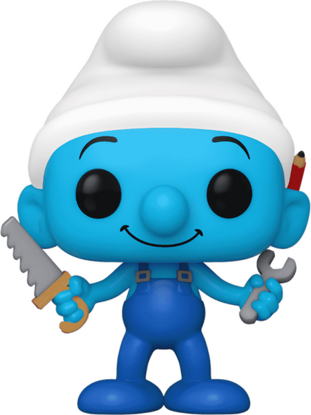 Фигурка коллекционная Funko POP! Смурфики. Смурф Хенди / 79258 - фото