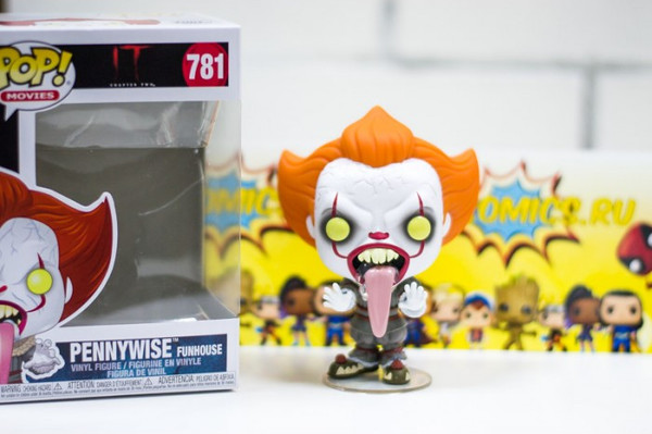 Фигурка коллекционная Funko POP! Ужастики. Пеннивайз с языком / 40631