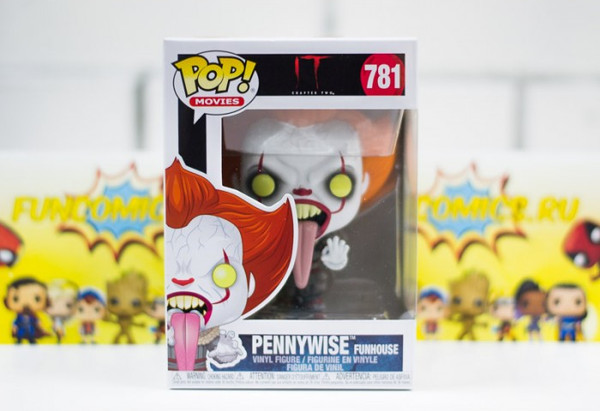 Фигурка коллекционная Funko POP! Ужастики. Пеннивайз с языком / 40631