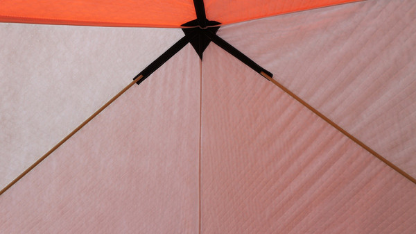 Палатка Пингвин Shelters MrFisher Лонг 290 (белый/оранжевый)