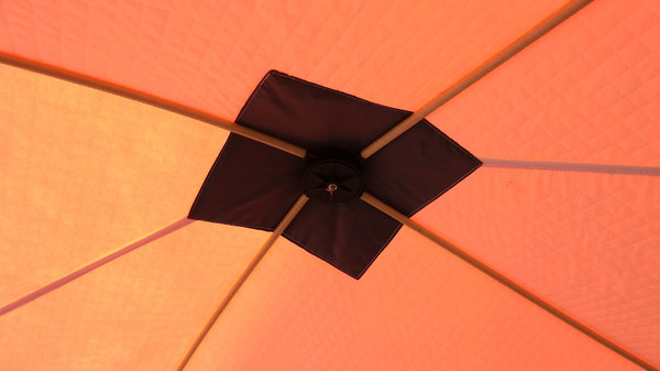 Палатка Пингвин Shelters MrFisher Лонг 290 (белый/оранжевый)