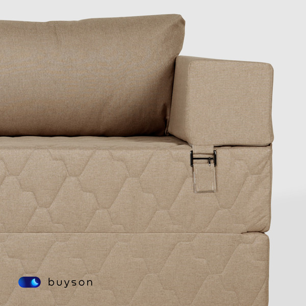 Бескаркасный диван buyson BuyDream Plus Тк. Laguna 130 200x142