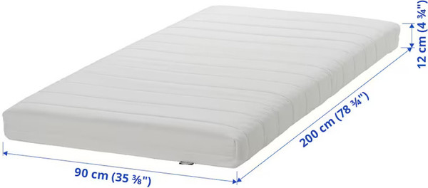 Матрас Ikea Асванг 90x200