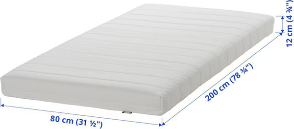 Матрас Ikea Асванг 80x200