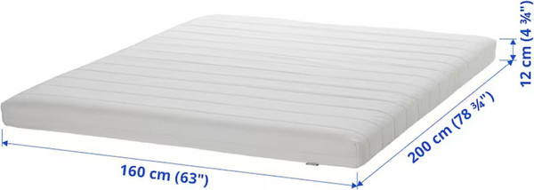 Матрас Ikea Асванг 160x200