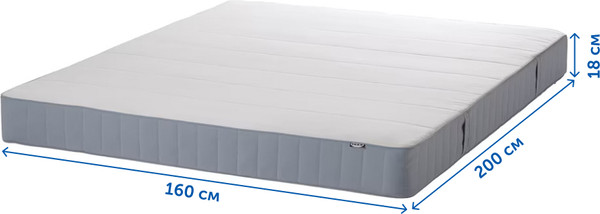 Матрас Ikea Вестмарка Фирм 160x200