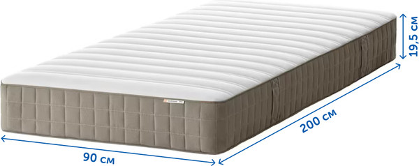 Матрас Ikea Хавойсунд 90x200