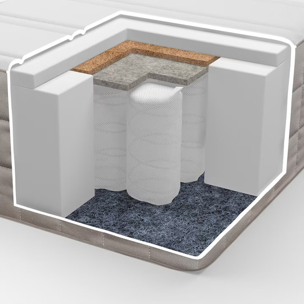 Матрас Ikea Хавойсунд 90x200