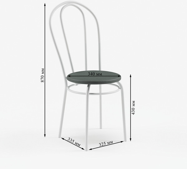 Стул Mio Tesoro Тюльпан