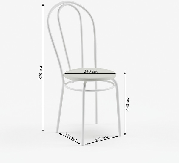 Стул Mio Tesoro Тюльпан