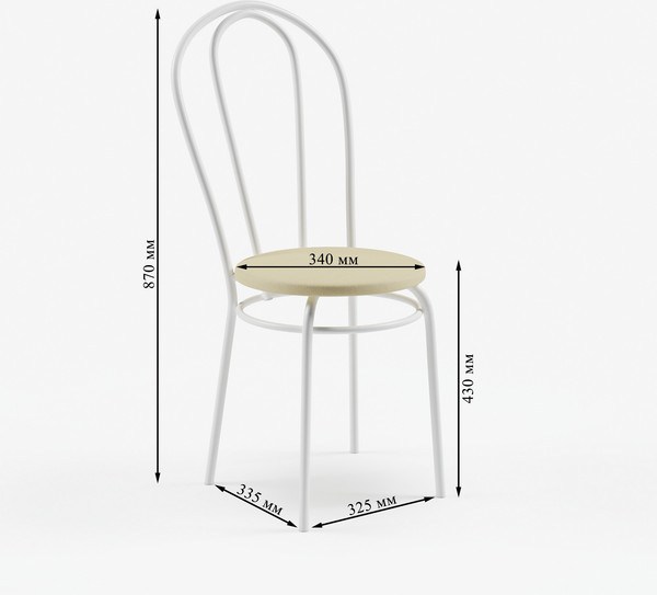 Стул Mio Tesoro Тюльпан