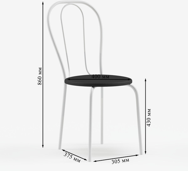 Стул Mio Tesoro Тюльпан Плюс