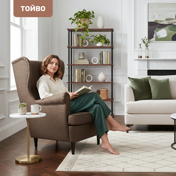 Кресло мягкое Mio Tesoro Тойво