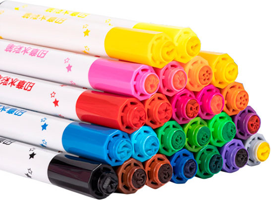 Фломастеры Deli HM65324BLUE - фото