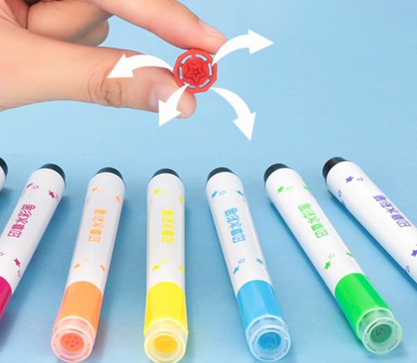 Фломастеры Deli HM65324BLUE