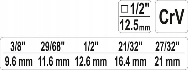 Гаечный ключ Yato YT-03316