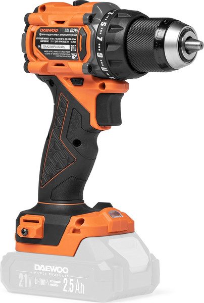 Аккумуляторная дрель-шуруповерт Daewoo Power DAA 4021Li