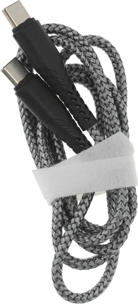 Кабель BoraSCO Fishbone Туре-С-Туре-С 65W Power Delivery / 52385 - фото