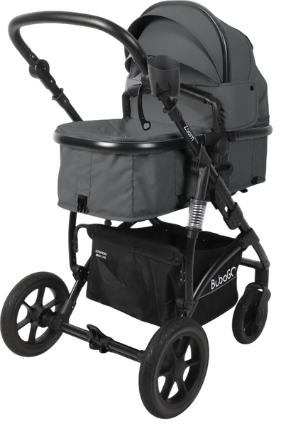 Детская универсальная коляска Bubago Model Zoom 3 в 1 / BG 196-2  - фото