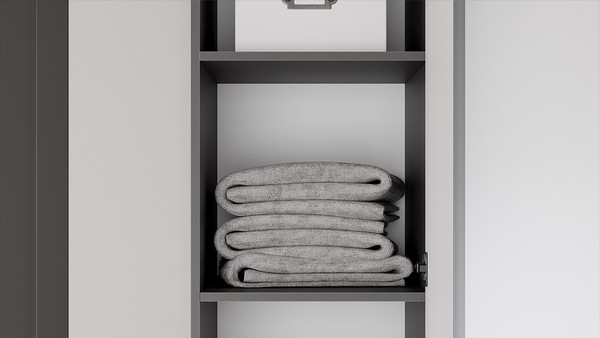 Шкаф-пенал ТриЯ Тиффани для белья